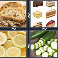 4 Pics 1 Word Levels Slice