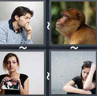 4 Pics 1 Word Levels Sad