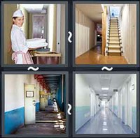 4 Pics 1 Word Levels Hallway