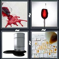 4 Pics 1 Word Spill