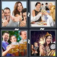 4 Pics 1 Word Levels Cheers