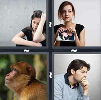 4 Pics 1 Word Levels Sad