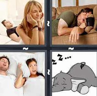 4 Pics 1 Word Levels Snore