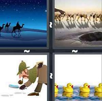 4 Pics 1 Word Follow