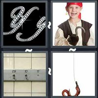 4 Pics 1 Word Hook