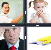 4 Pics 1 Word Levels Wipe