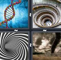 4 Pics 1 Word Spiral