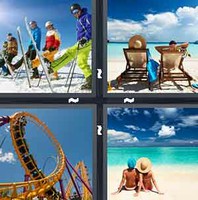 4 Pics 1 Word Levels Holiday