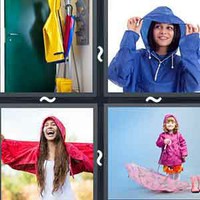 4 Pics 1 Word Levels Raincoat