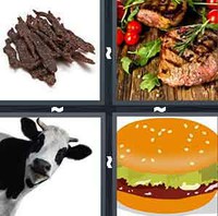 4 Pics 1 Word Beef