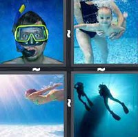 4 Pics 1 Word Levels Diving