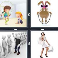 4 Pics 1 Word Levels Skipping