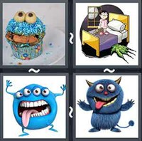 4 Pics 1 Word Levels Monster