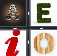 4 Pics 1 Word Vowels
