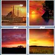 Whats the Word Sunset