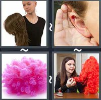 4 Pics 1 Word Levels Wig
