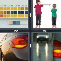 4 Pics 1 Word Indicate