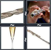 4 Pics 1 Word Levels Flute