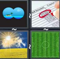 4 Pics 1 Word Levels Field