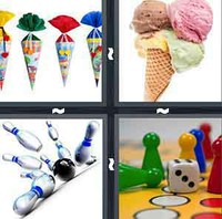 4 Pics 1 Word Cone