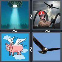 4 Pics 1 Word Levels Flying