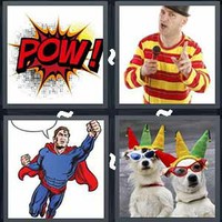 4 Pics 1 Word Comic