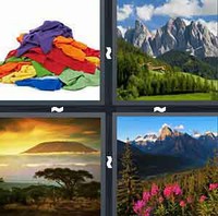 4 Pics 1 Word Levels Mountain