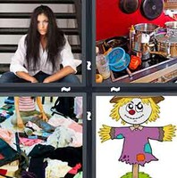4 Pics 1 Word Levels Messy