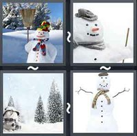 4 Pics 1 Word Levels Snowman