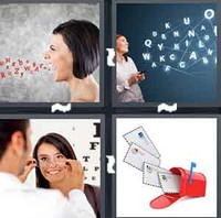4 Pics 1 Word Levels Letters