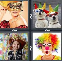 4 Pics 1 Word Costume