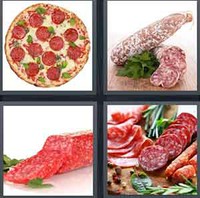 4 Pics 1 Word Levels Salami