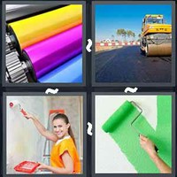 4 Pics 1 Word Roller