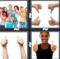 4 Pics 1 Word Thumbs
