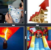 4 Pics 1 Word Levels Inflate