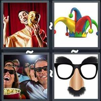 4 Pics 1 Word Levels Comedy