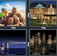 4 Pics 1 Word Castle