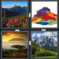 4 Pics 1 Word Mountain