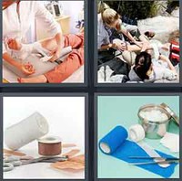 4 Pics 1 Word Levels Bandage