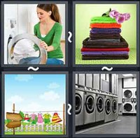 4 Pics 1 Word Laundry