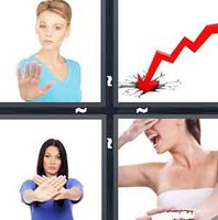 4 Pics 1 Word Levels Decline
