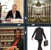 4 Pics 1 Word Lawyer