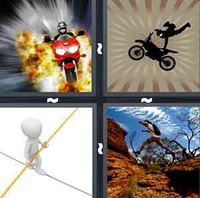 4 Pics 1 Word Levels Stunt
