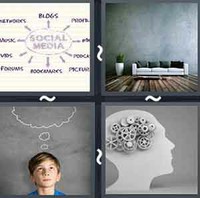 4 Pics 1 Word Mind