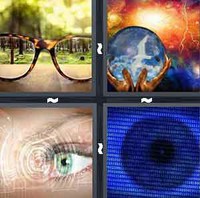 4 Pics 1 Word Levels Vision