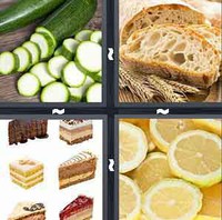 4 Pics 1 Word Levels Slice