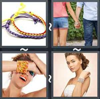 4 Pics 1 Word Levels Bracelet