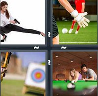 4 Pics 1 Word Levels Aim