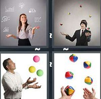4 Pics 1 Word Juggle