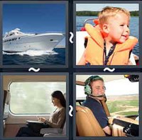 4 Pics 1 Word Levels Aboard